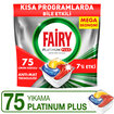 Fairy Platinum Plus Hepsi 1 Arada Limon Kokulu 75'li 1.163 G - Görsel 2