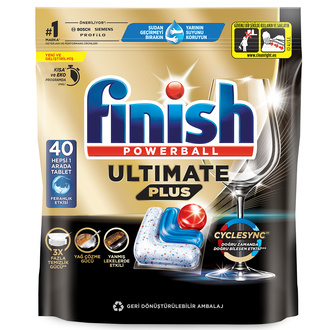 Finish Ultimate Plus Hepsi 1 Arada 40 Tablet 488 G