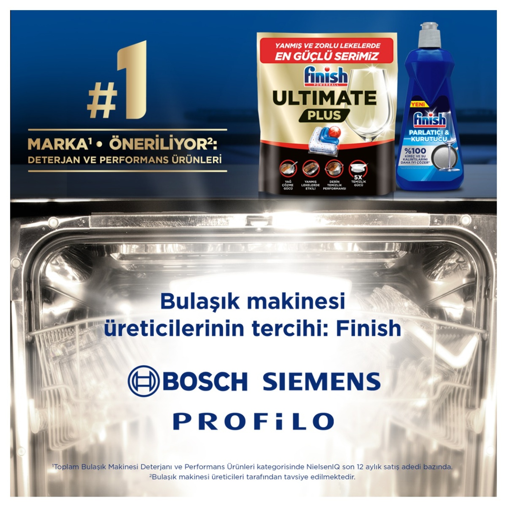 Finish Ultimate Plus Hepsi 1 Arada 40 Tablet 488 G - Görsel 4