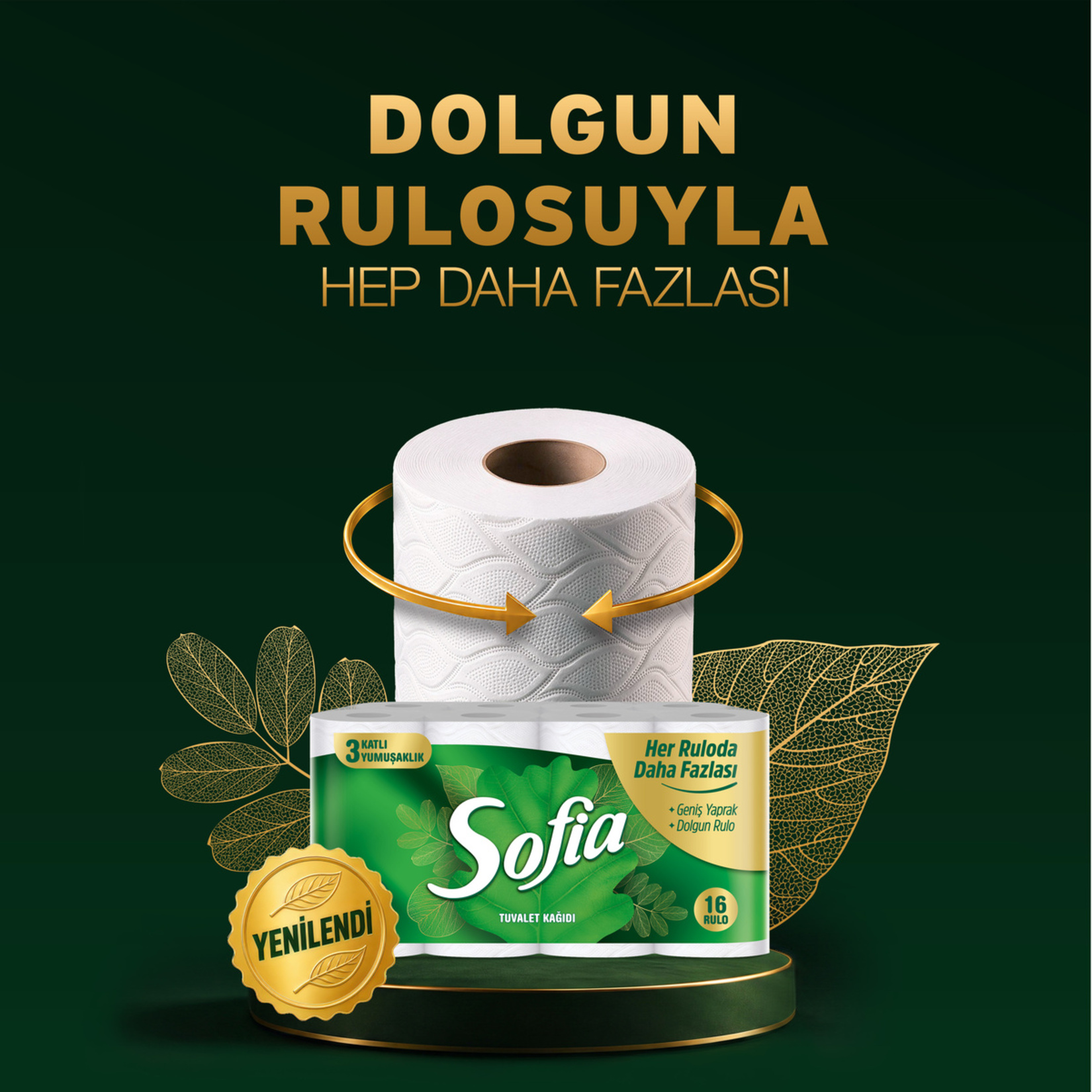 Sofia Tuvalet Kağıdı 16'lı - Görsel 3