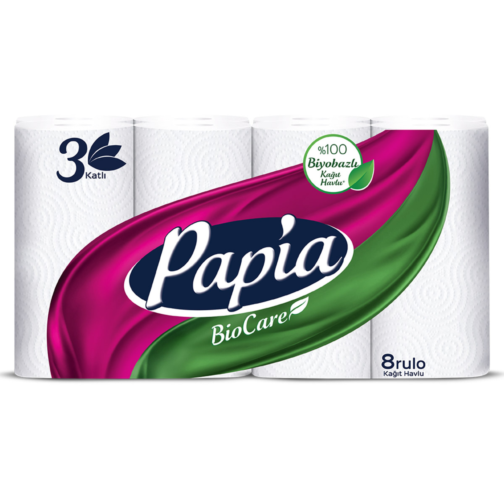 Papia Biocare Havlu 8'li