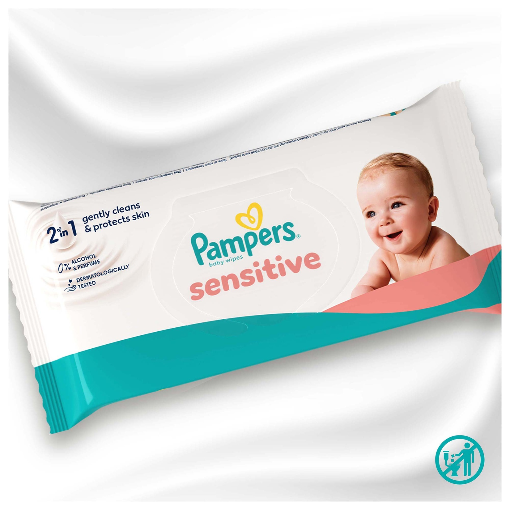 Prima Pampers Sensitive Islak Havlu 3 x 80'li - Görsel 3