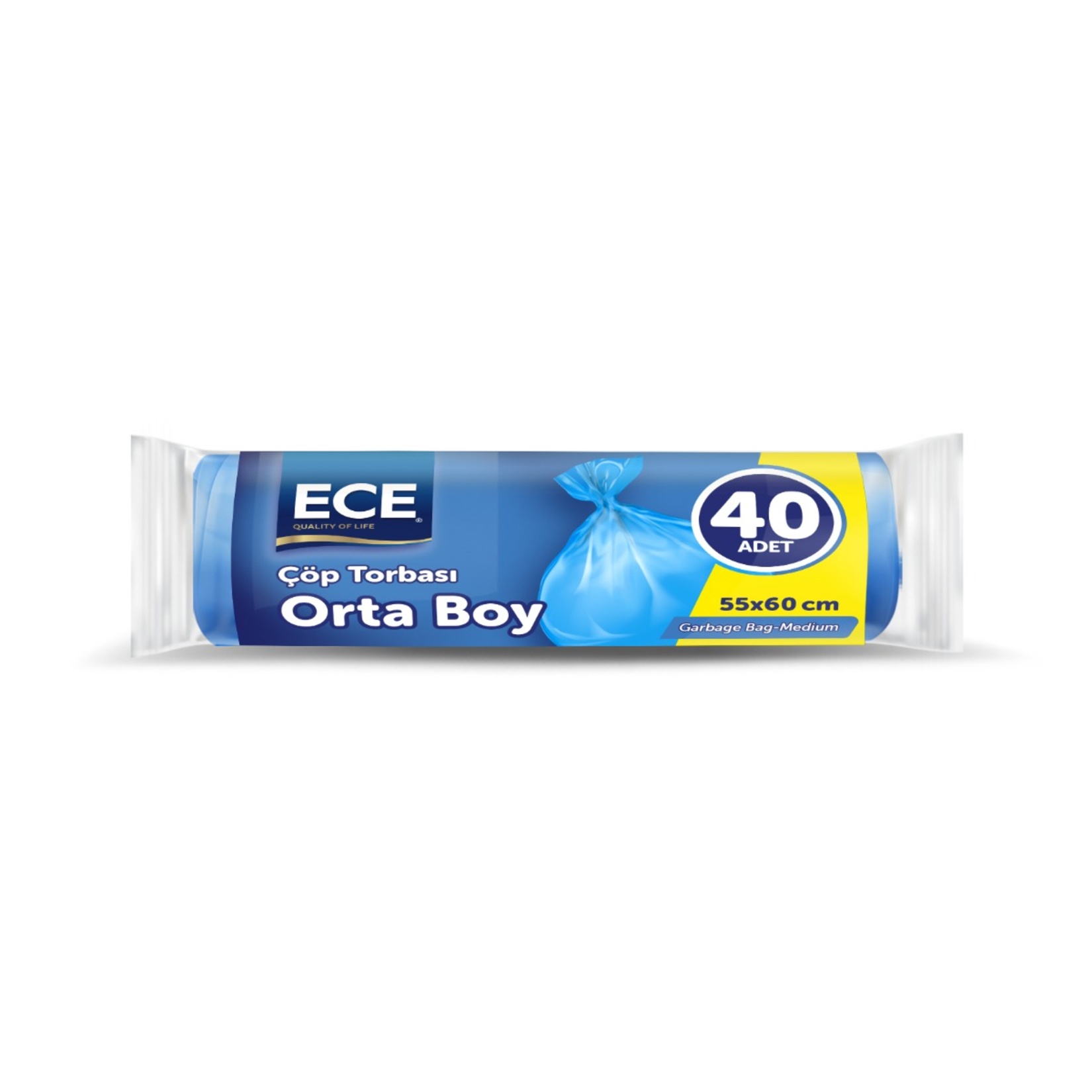 Ece Çöp Torbası Orta 55 x 60 Cm 40'lı - Görsel 2