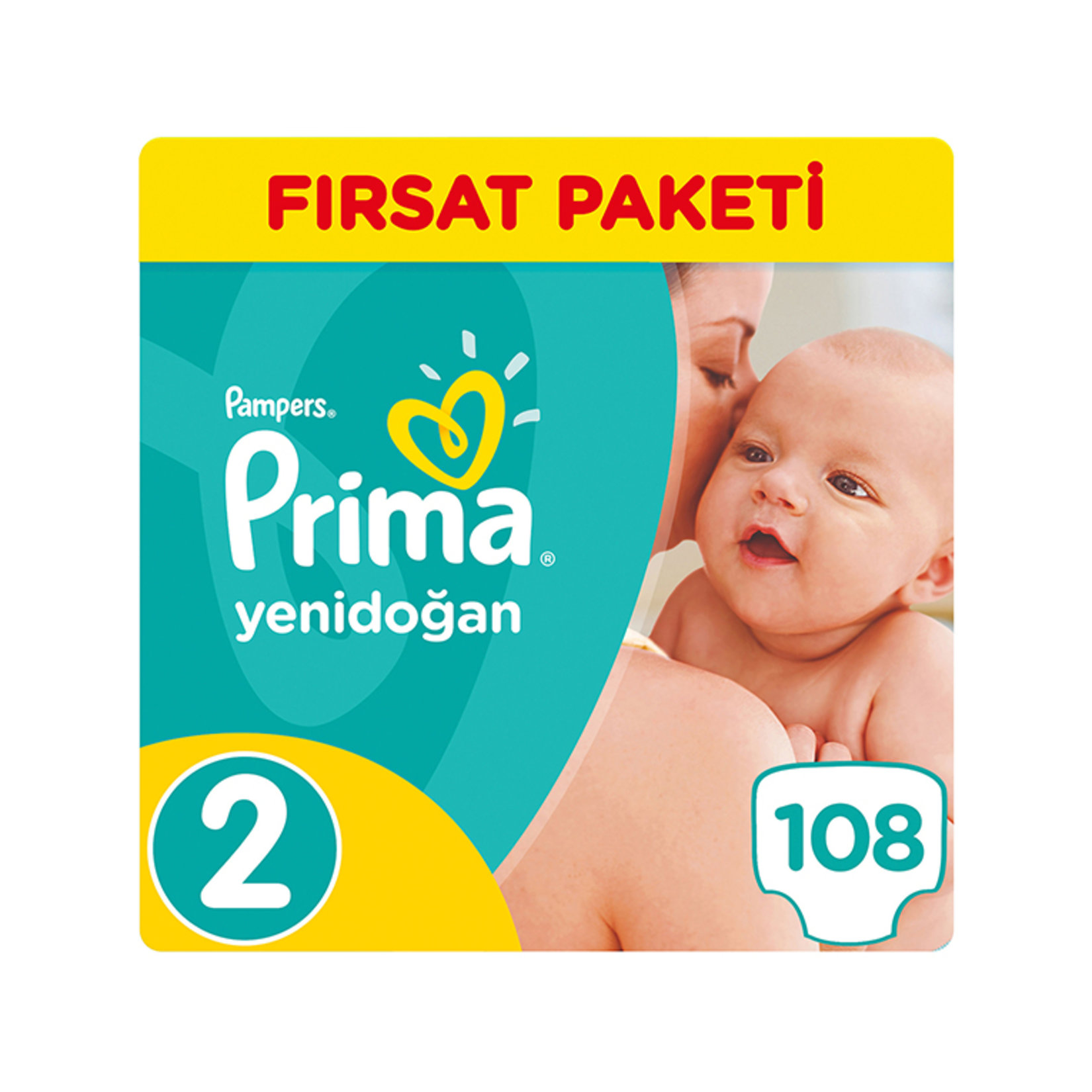 Prima Fırsat Paketi Mini 2 Beden 108 Adet