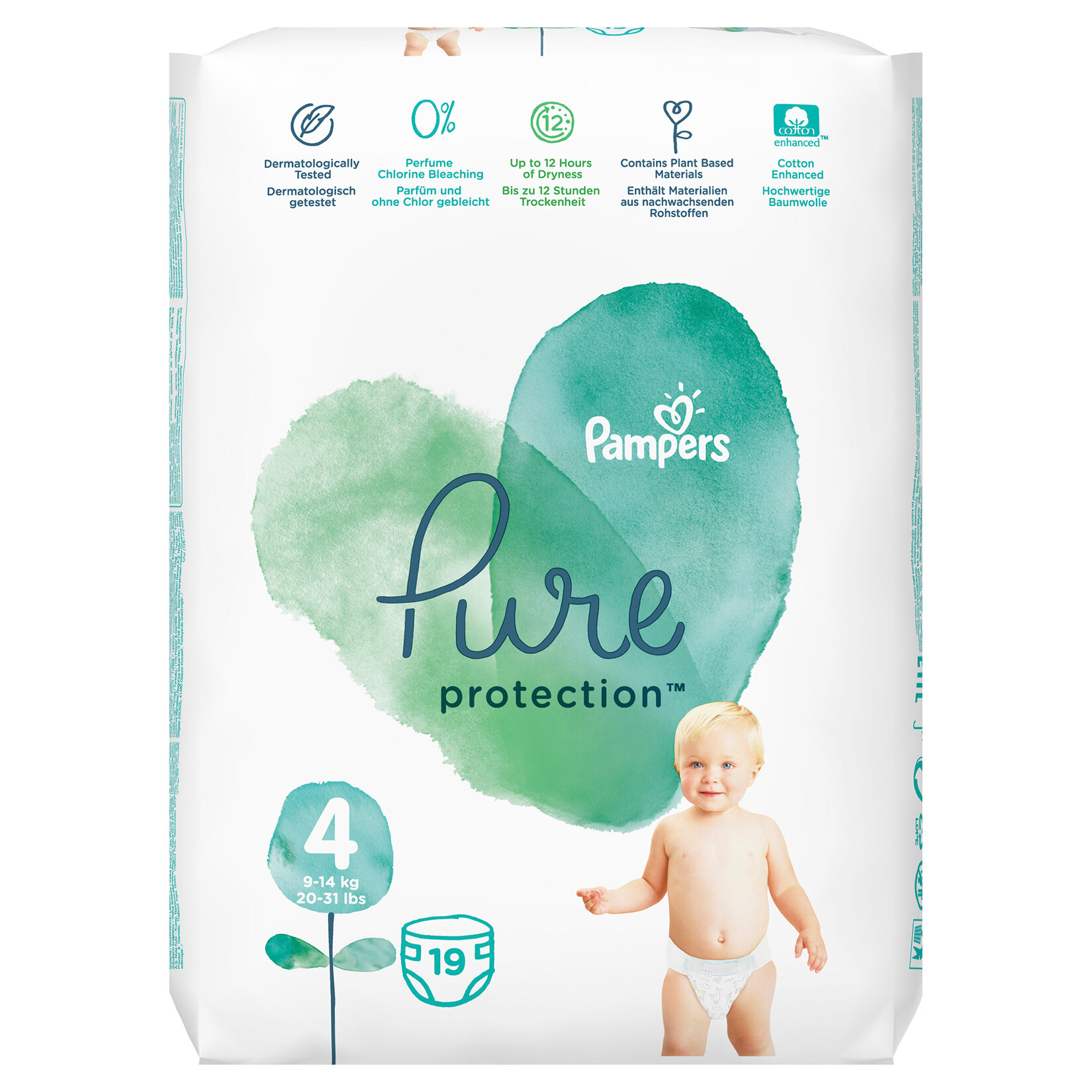 Prima Pure Bebek Bezi 4 Beden 19 Adet - Görsel 1
