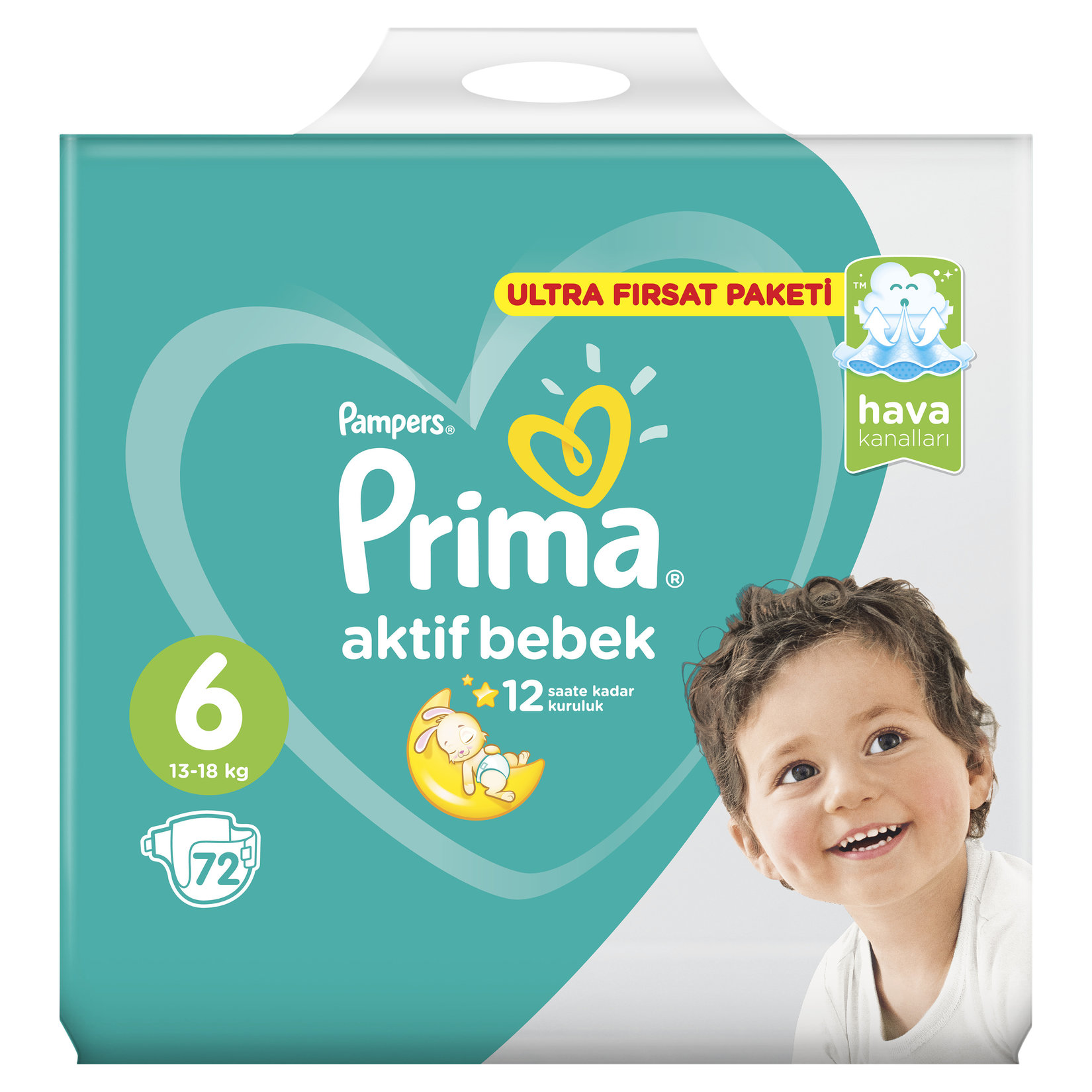 Prima Ultra Fırsat Paketi 6 No Xl 72'Li