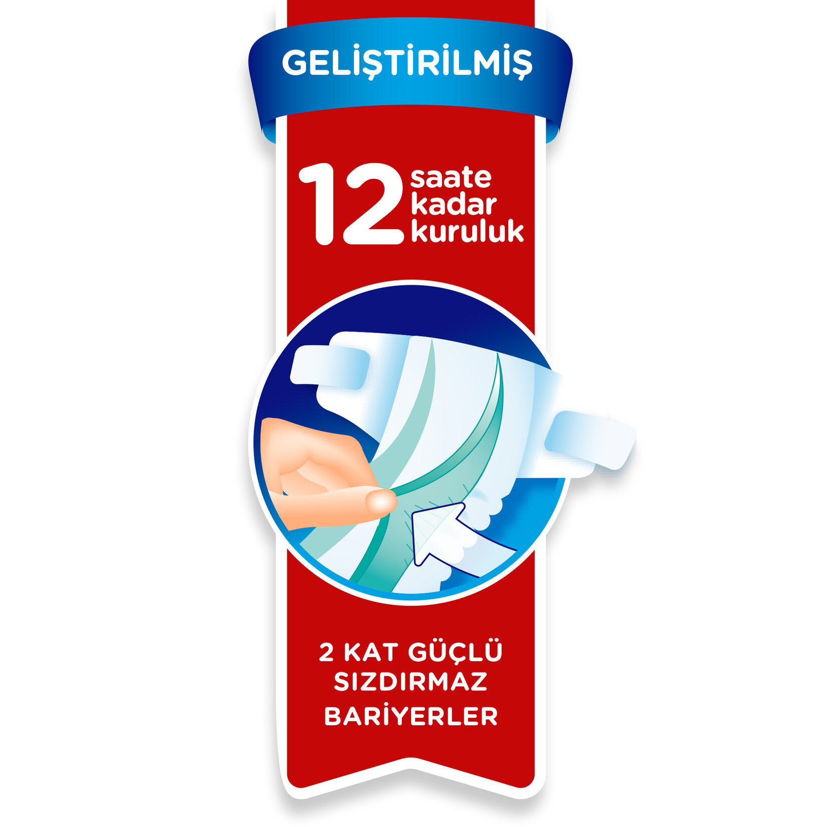 Prima Bebek Bezi Aktif Bebek 3 Beden 36 Adet Standard Paket - Görsel 4