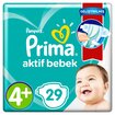 Prima Bebek Bezi Aktif Bebek 4+ Beden 29 Adet Standard Paket  - Görsel 2