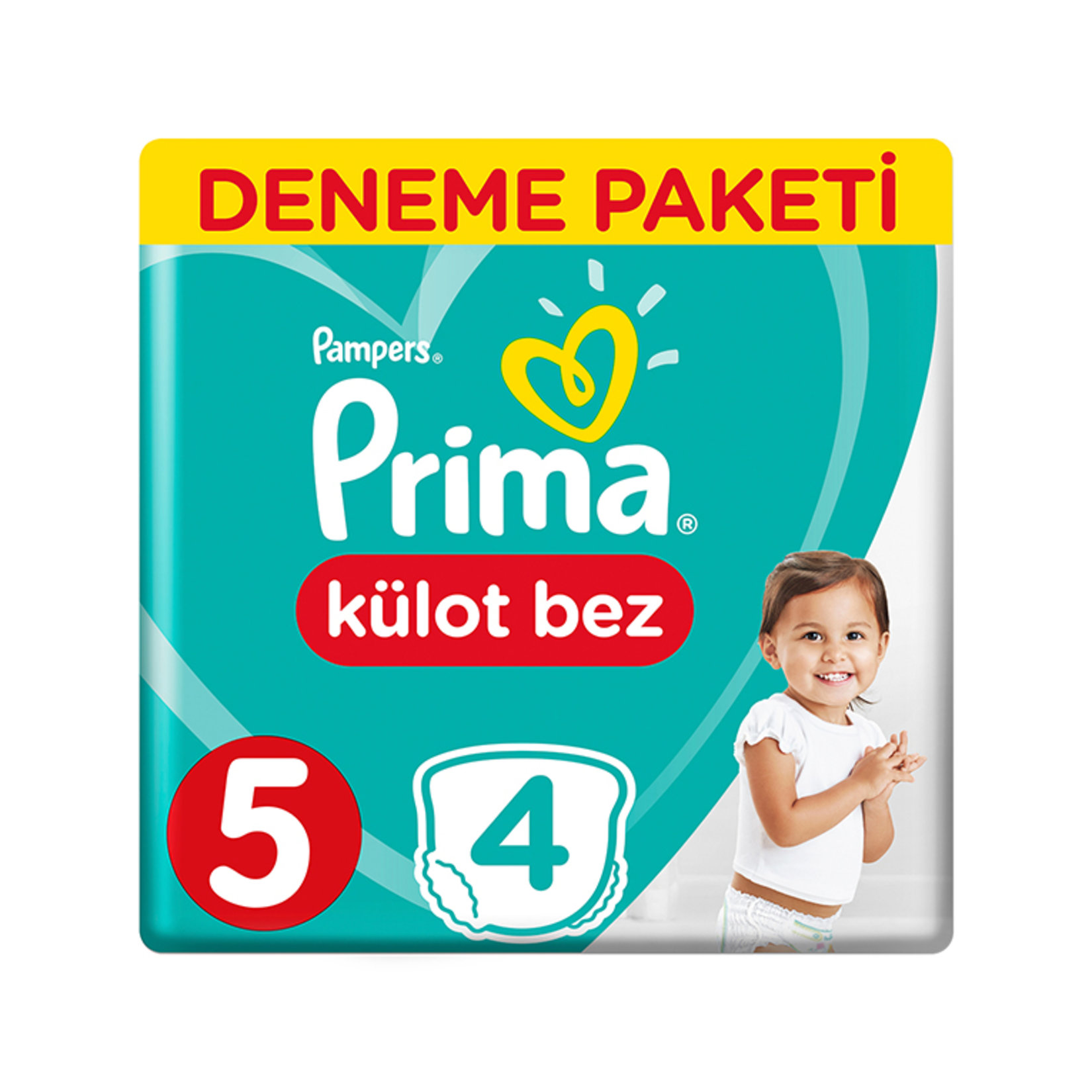 Prıma Külot Bez 4Lü Deneme Paket 5No Junıor12-18kg