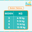 Prima Bebek Bezi Günlük Rahatlık 6 Beden 17 Adet Tekli Paket - Görsel 5