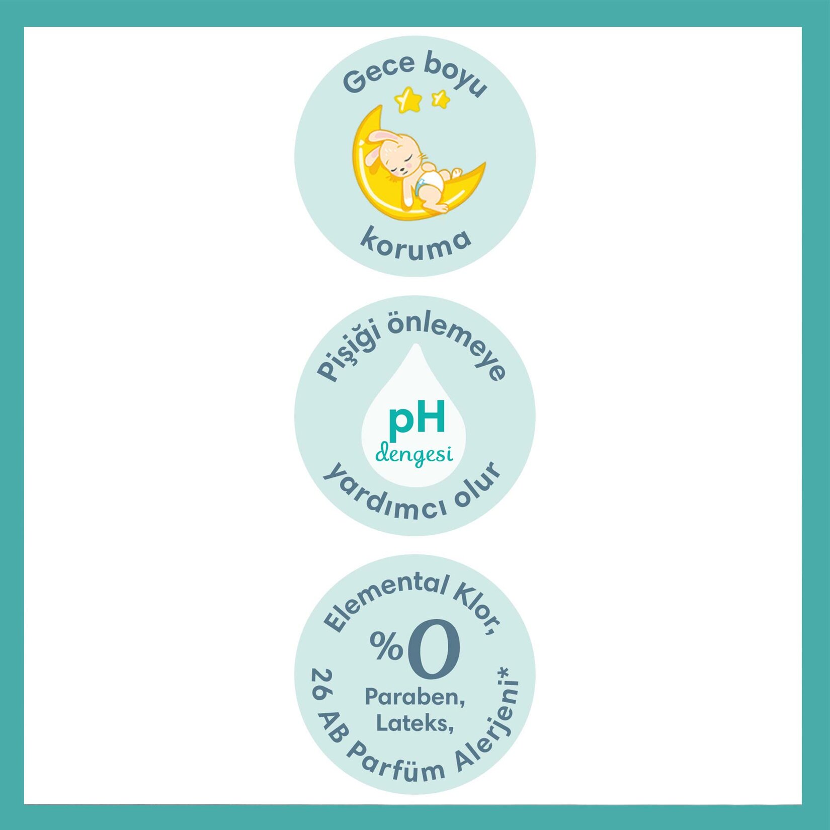 Prima Bebek Bezi Aktif Bebek Fırsat Paket 4 Beden 30'lu - Görsel 4