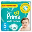 Prıma Aktif Bebek Mini Fırsat Paket 5 Beden Junior 11-16 Kg 25'lı - Görsel 2