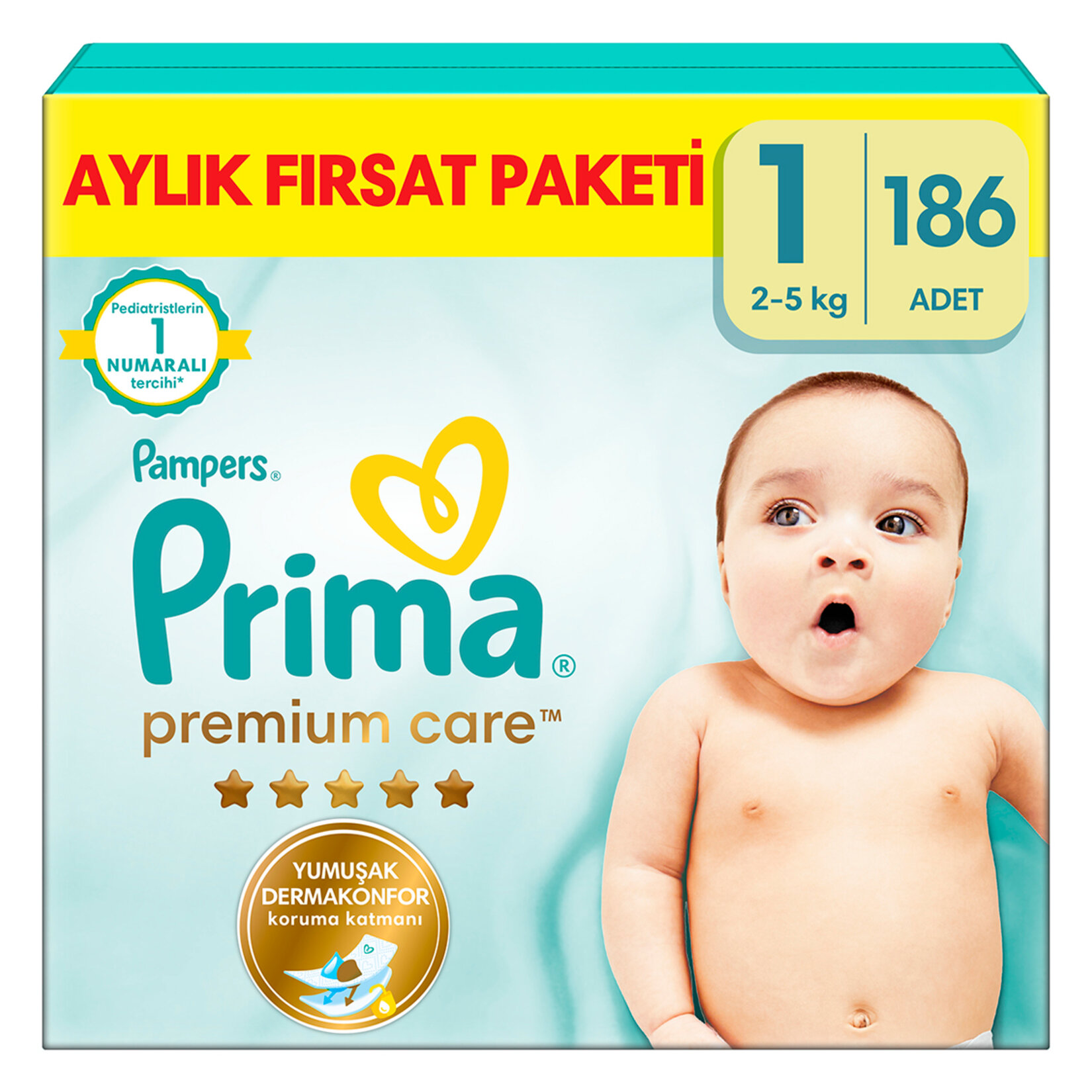 Prima Premium Care Aylık Fırsat Paket 1 Beden 186'lı - Görsel 1