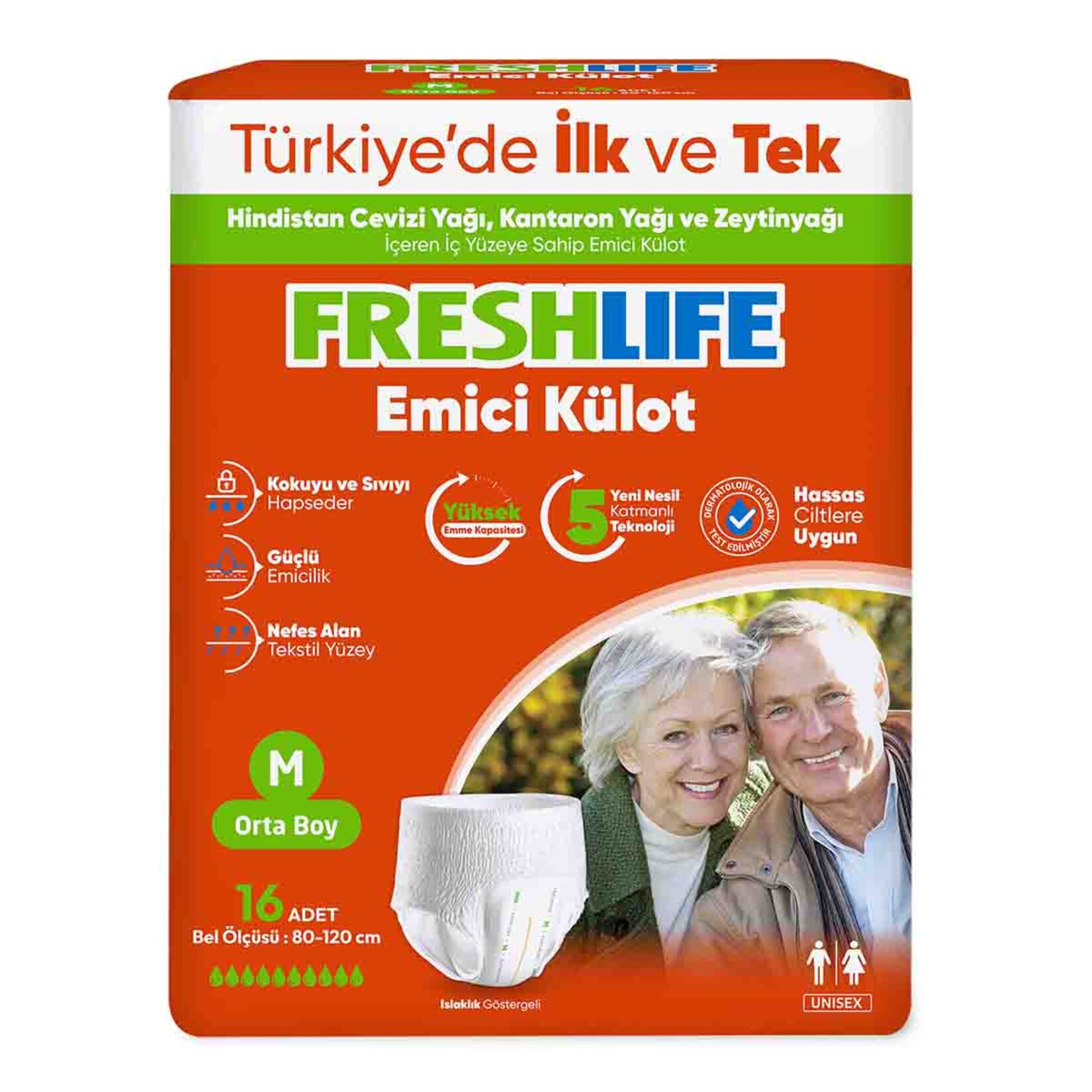 Freshlife Eco Emici Külot Medium 16 Adet