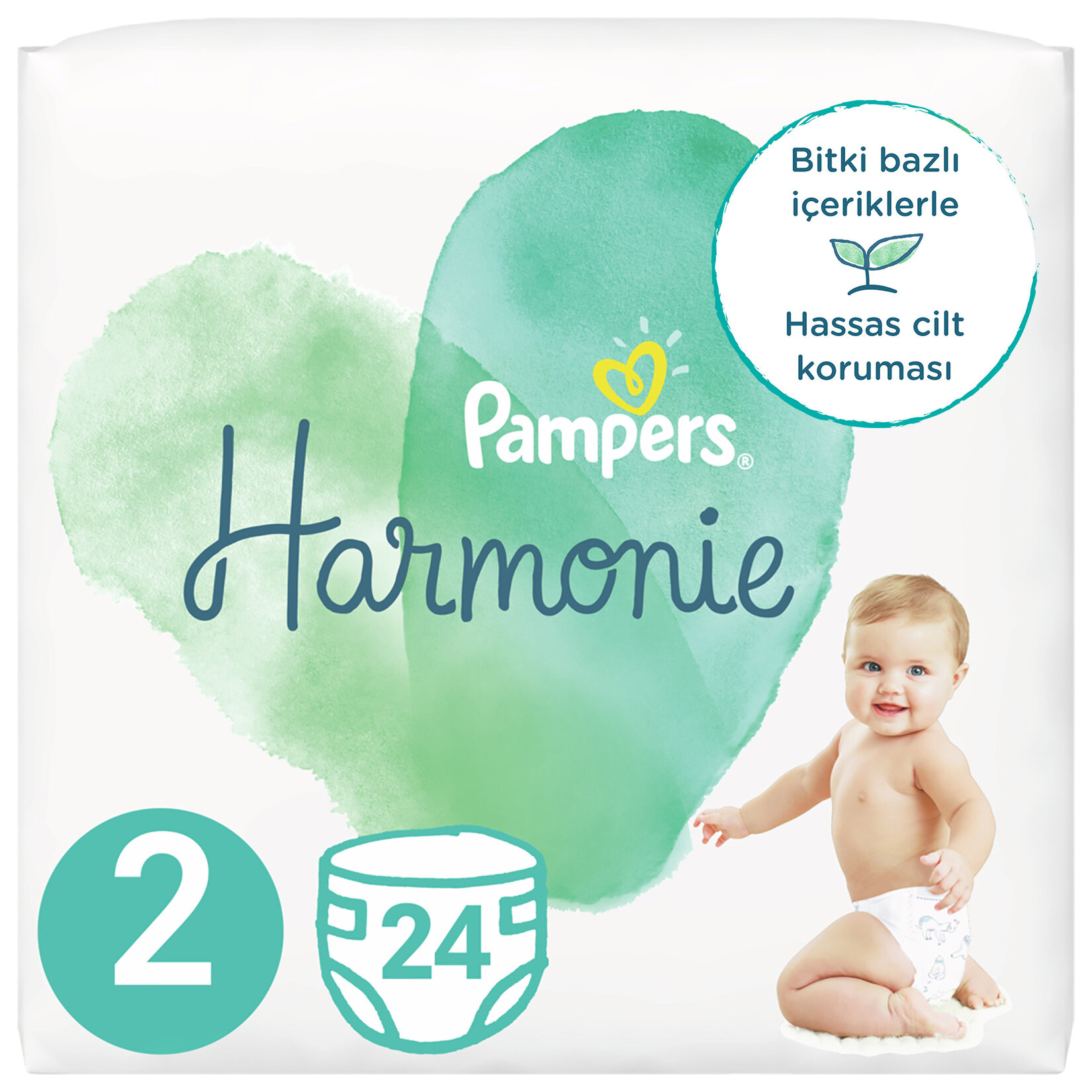 Prima Harmonie Bebek Bezi 2 Beden 2-8 Kg 24'lü - Görsel 2