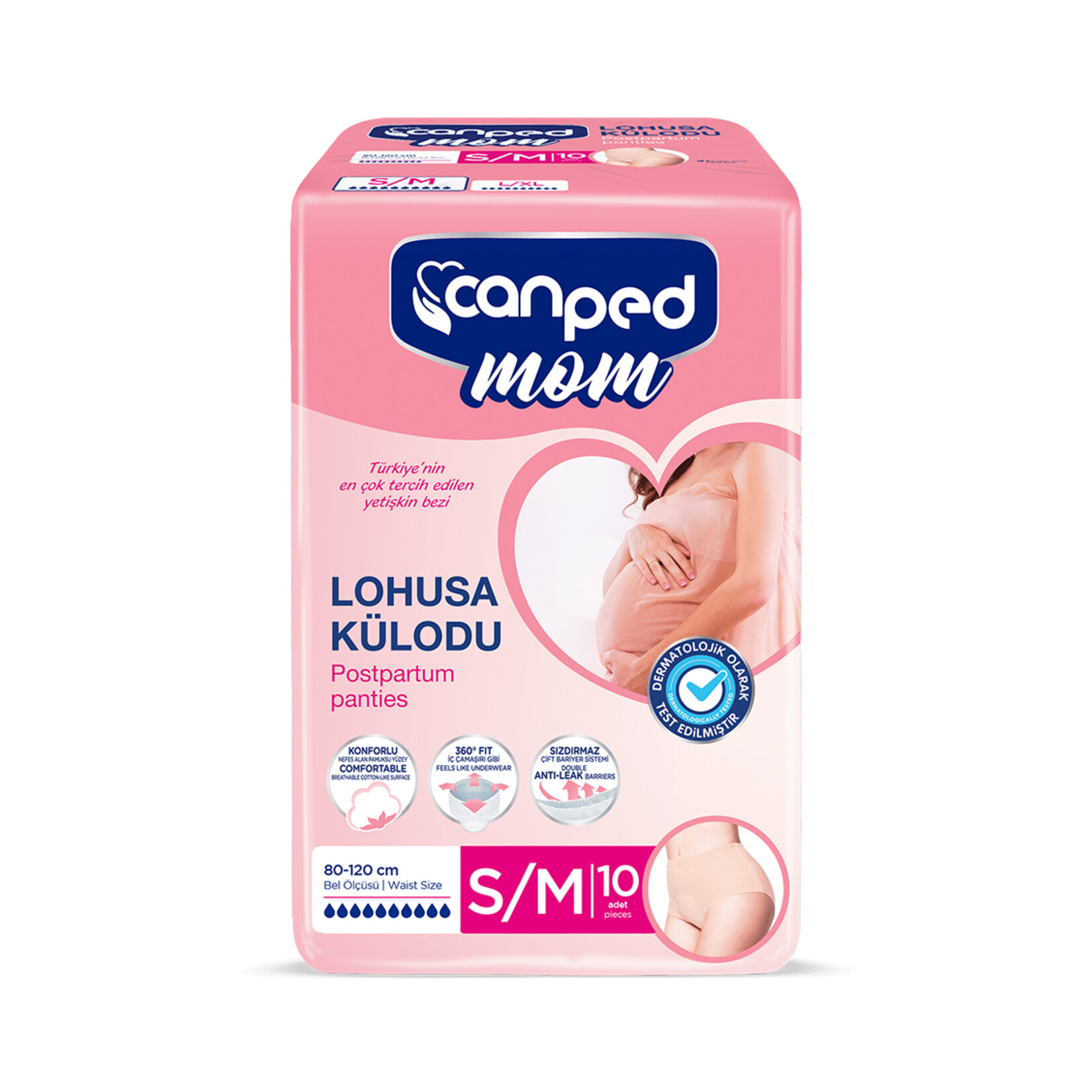 Canped Mom Lohusa Külodu S-M 10'lu