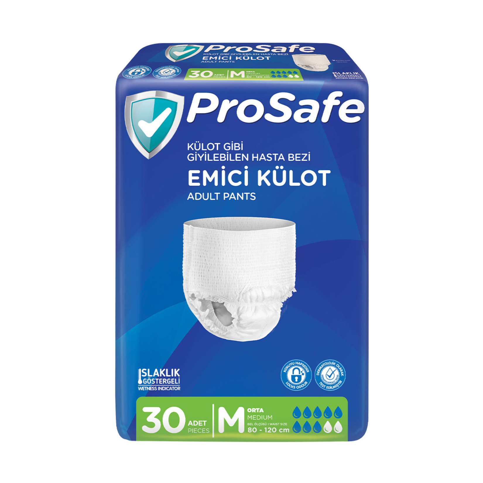 Prosafe Emici Külot M Orta 30'lu