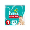 Prima Külot Bebek Bezi 4 Beden 24 Adet Maxi Tekli Paket - Görsel 1