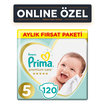 Prima Bebek Bezi Premium Care 5 Beden 120 Adet Junior Aylık Fırsat Paketi  - Görsel 1
