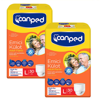 Canped Emici Külot Büyük Paket 60'lı