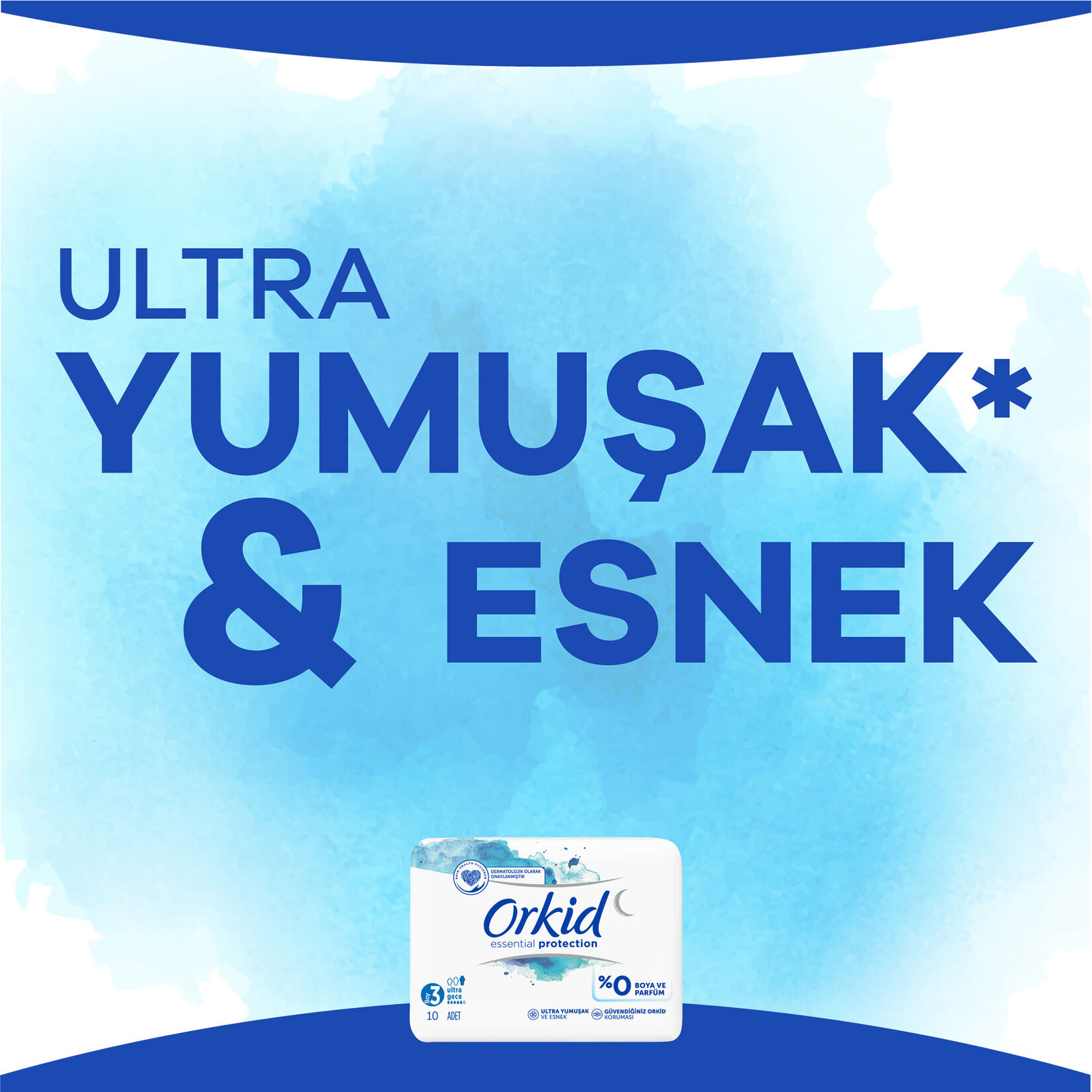 Orkid Essentials Protection Ekonomik Paket Gece 10'lu - Görsel 5