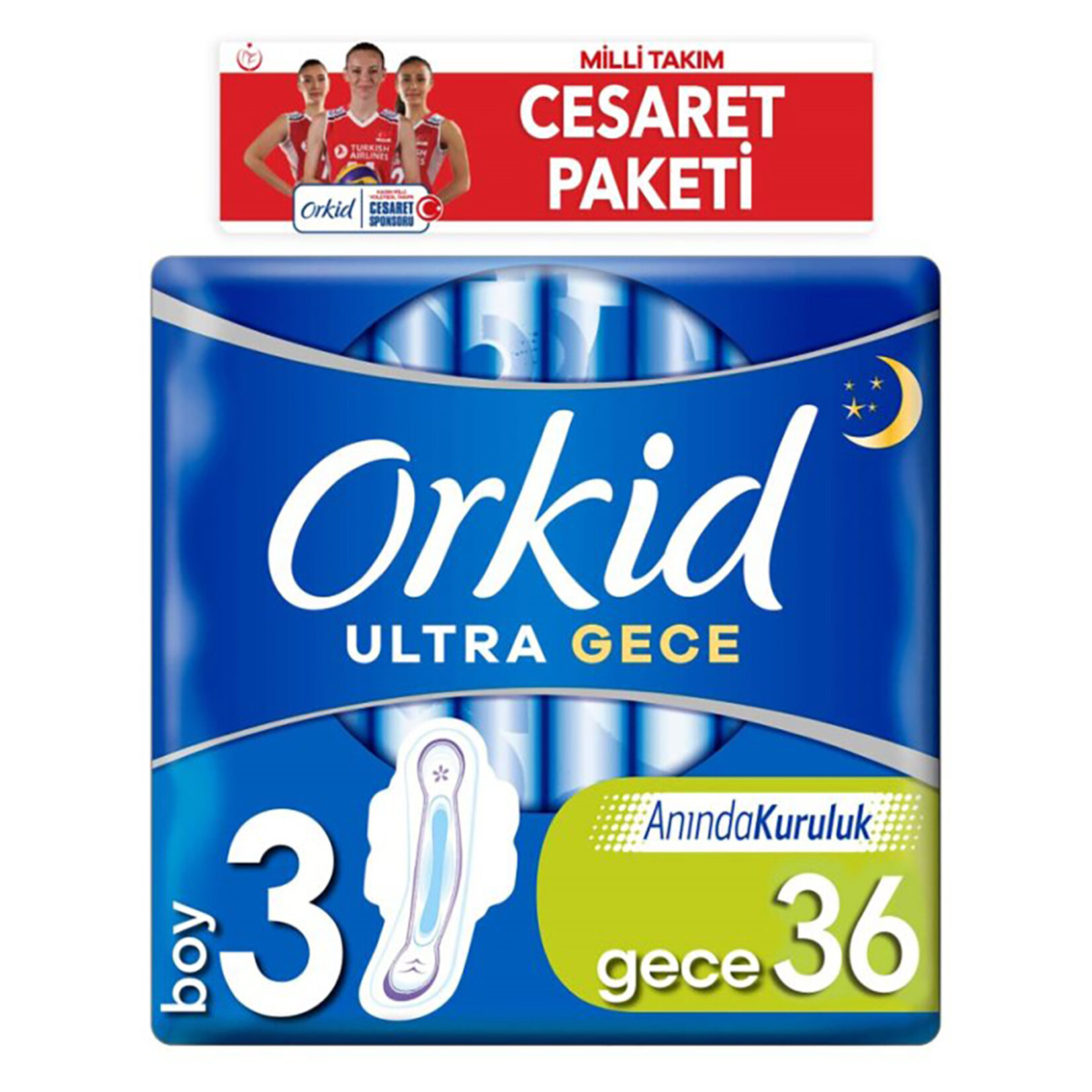 Orkid Ultra Extra Gece Cesaret Paketi 2 x 18'li - Görsel 2