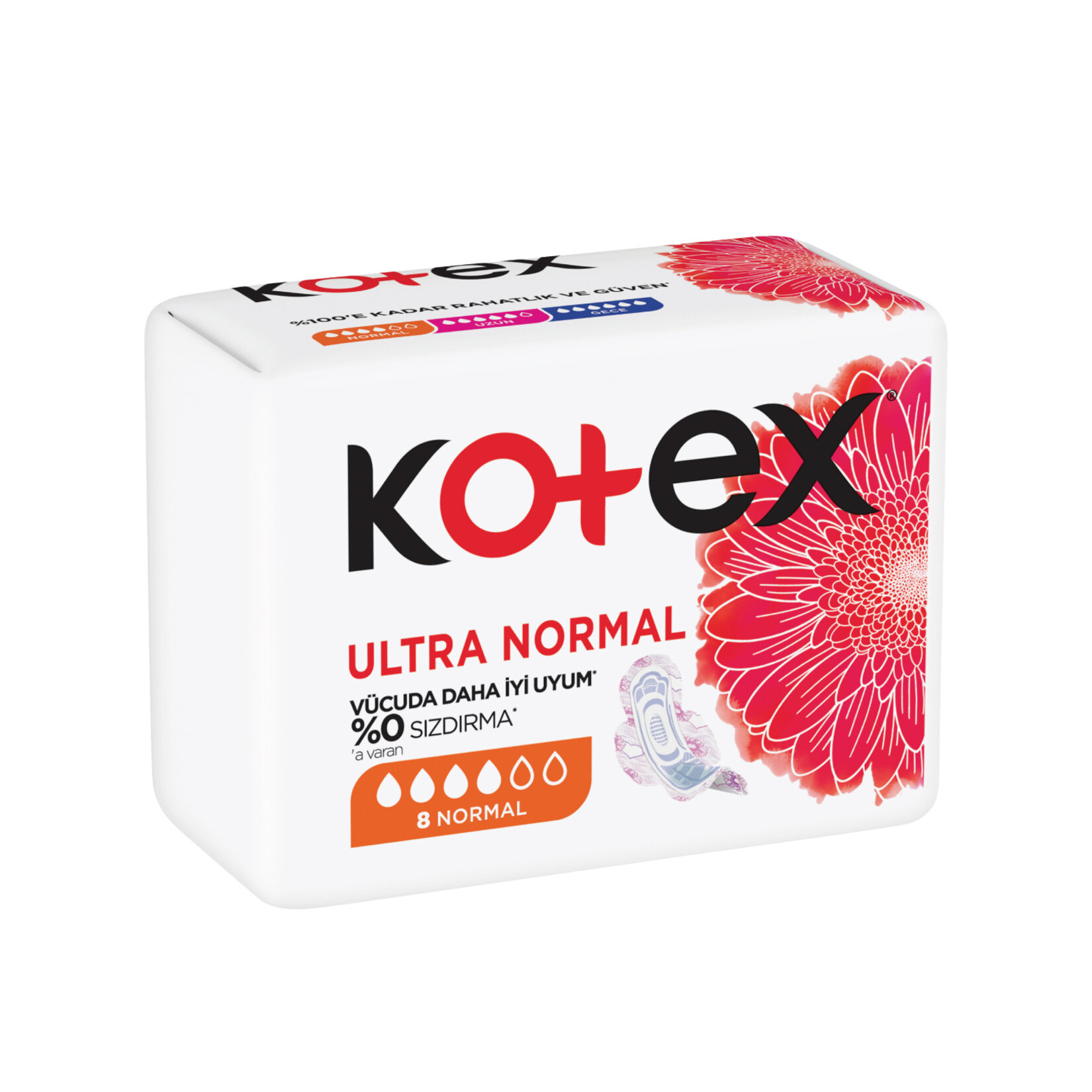 Kotex Ultra Normal Online Paket 8'li 24 Paket - Görsel 1