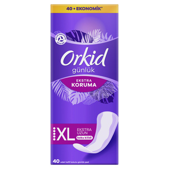 Orkid Günlük Ped Extra Uzun 40'lı
