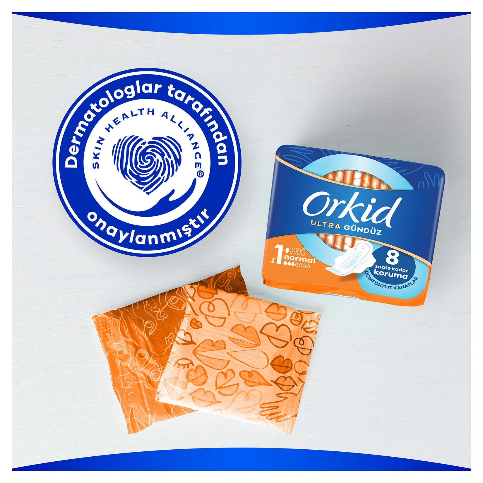 Orkid Ultra Ekstra Normal Ped 32'li - Görsel 8
