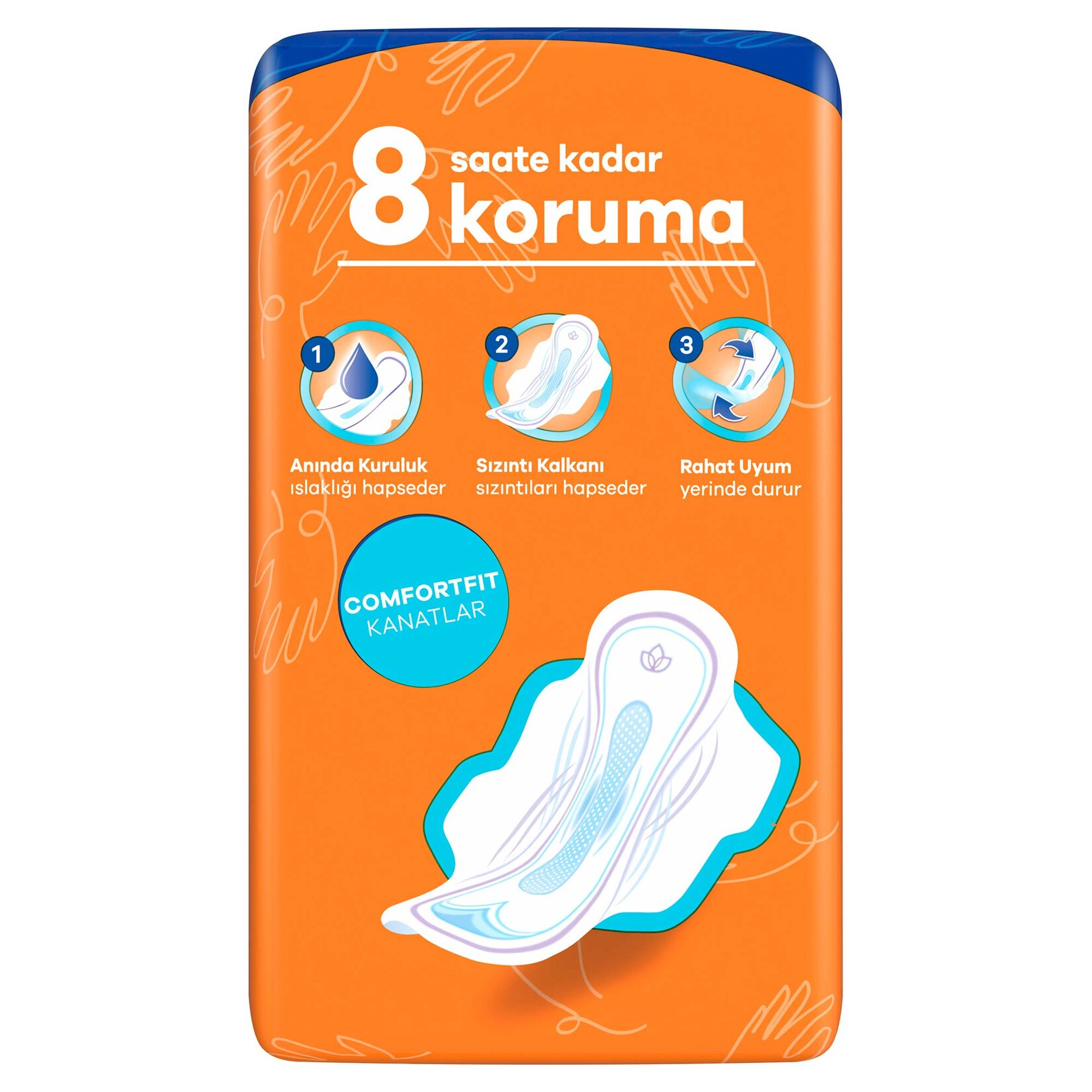 Orkid Ultra Ekstra Normal Ped 32'li - Görsel 9