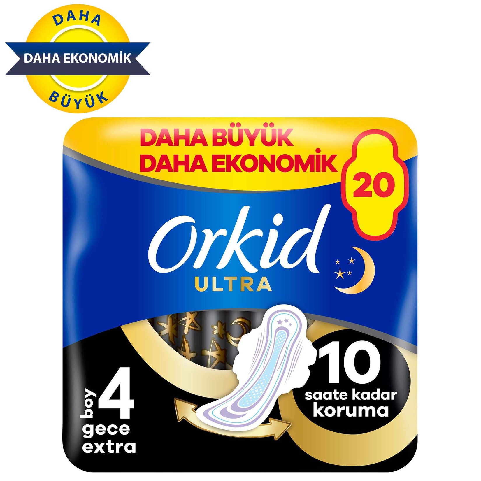Orkid Ultra Ekstra Ped 20'li - Görsel 2