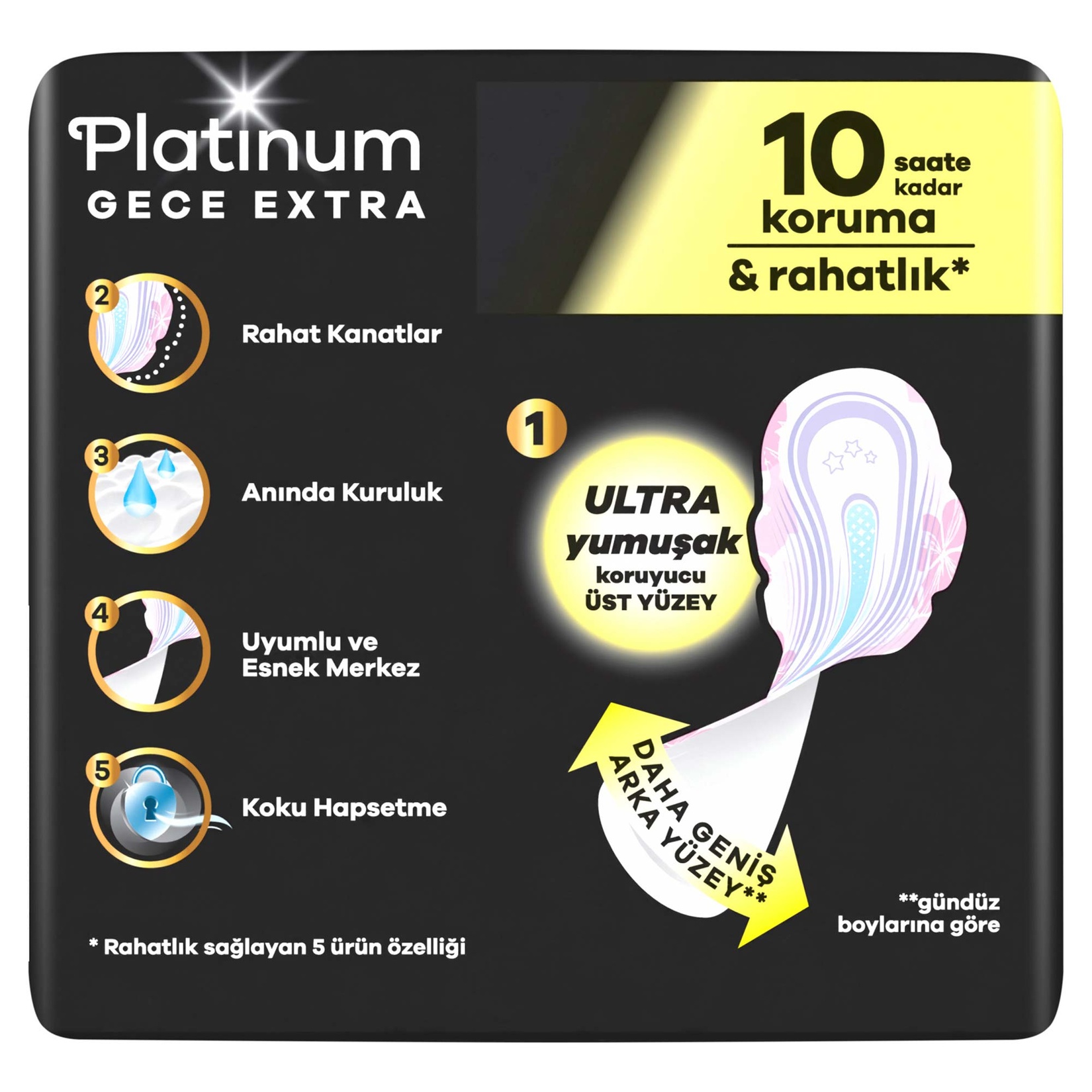 Orkid Platinum Tekli Paket Gece Ekstra 5'li - Görsel 7
