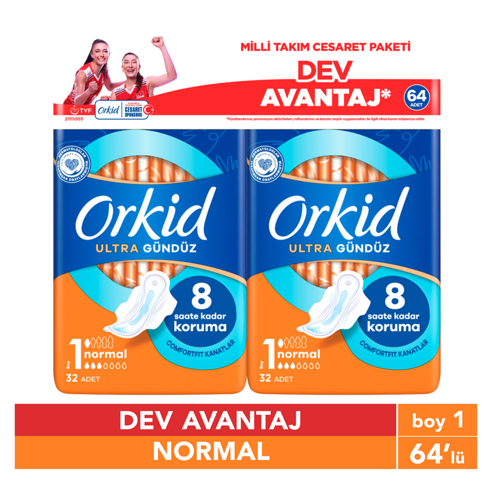Orkid Ultra Ekstra Cesaret Paketi Normal Yeni 64'lü - Görsel 2