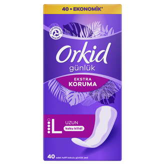 Orkid Günlük Ped Extra Koruma Uzun 40'lı
