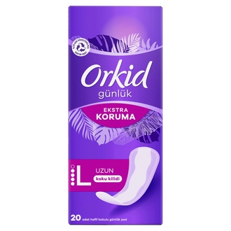Orkid Günlük Ped Extra Koruma Uzun 20'li