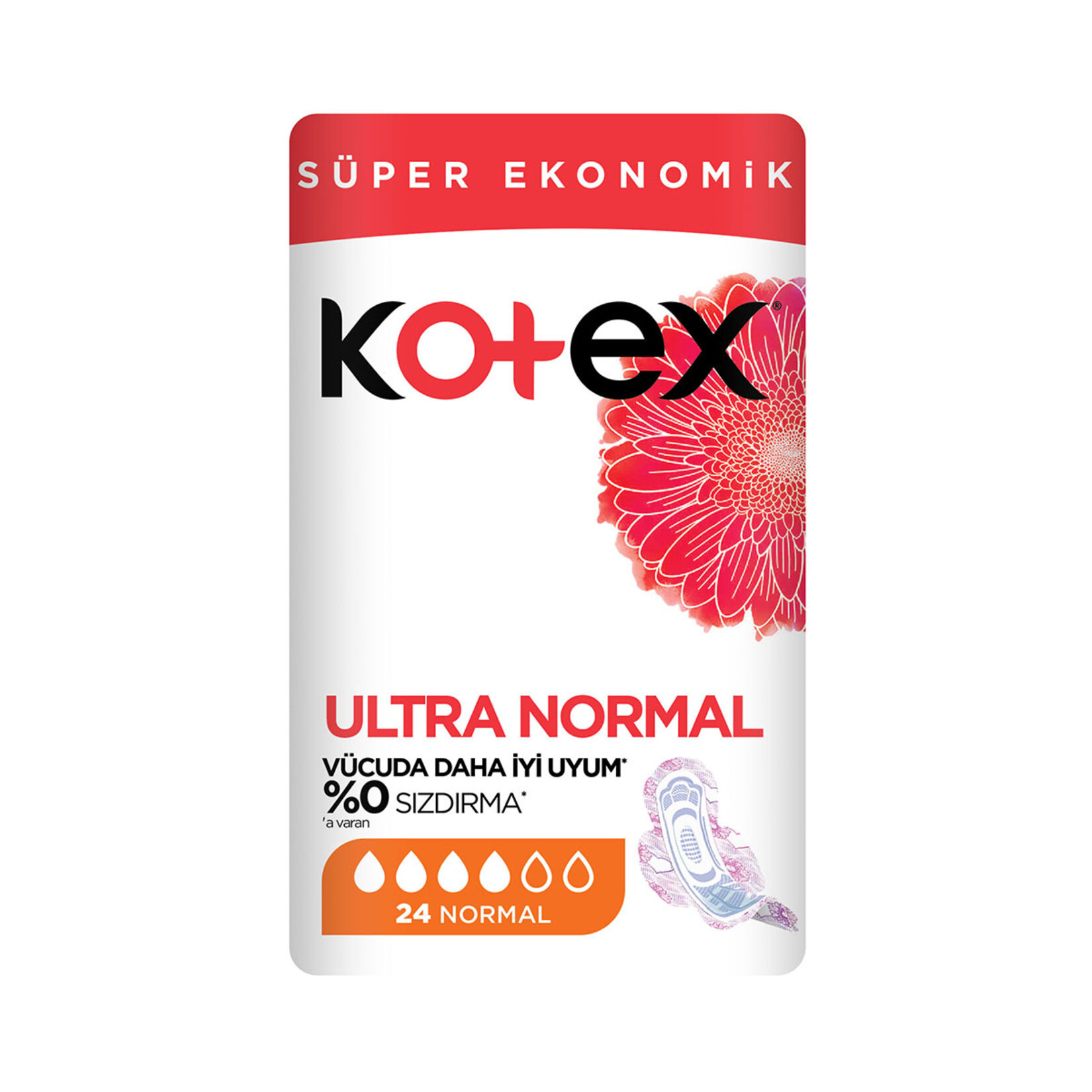 Kotex Ultra Süper Ekonomik Paket Normal 24'lü - Görsel 1