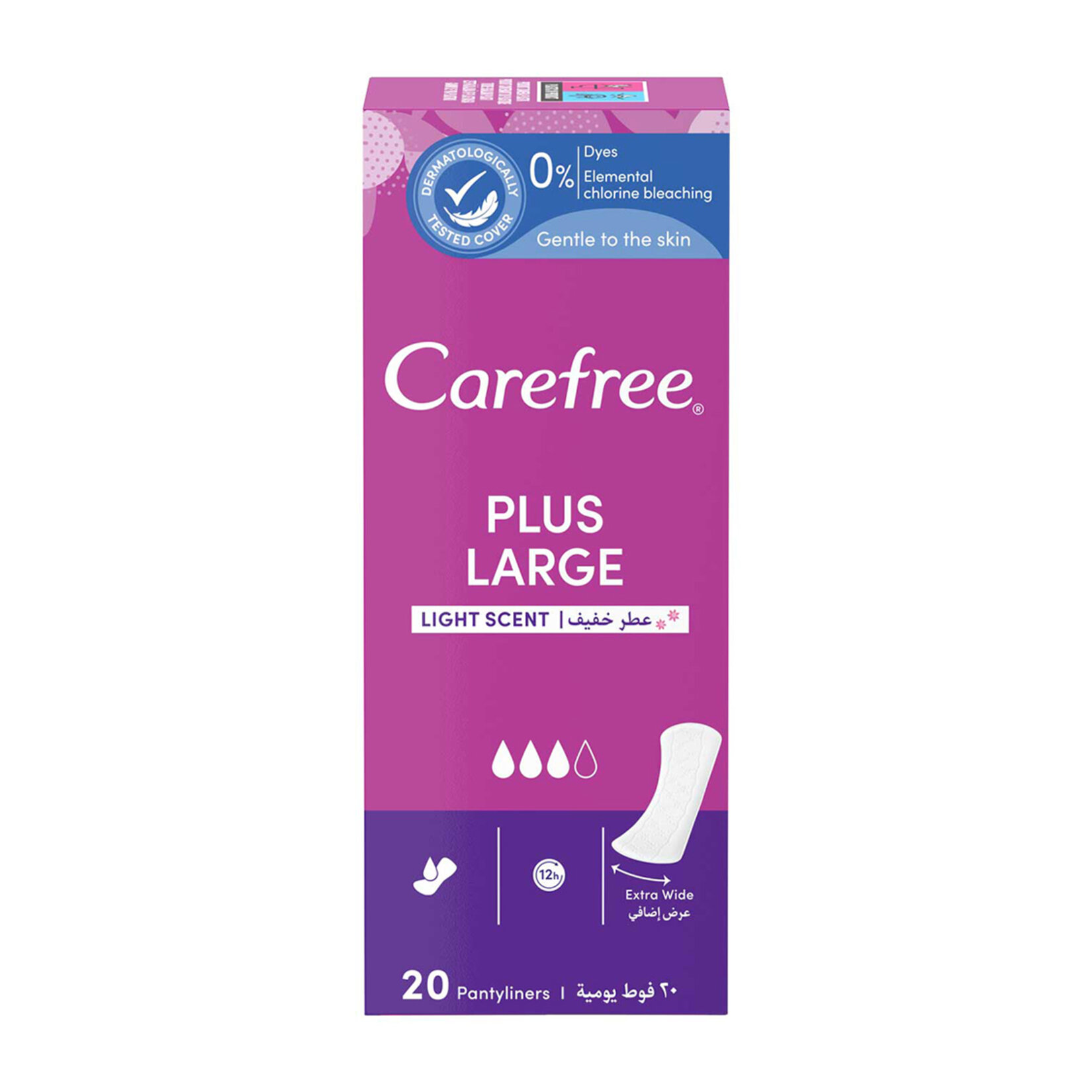 Carefree Mini Günlük Ped Large 20 Ped