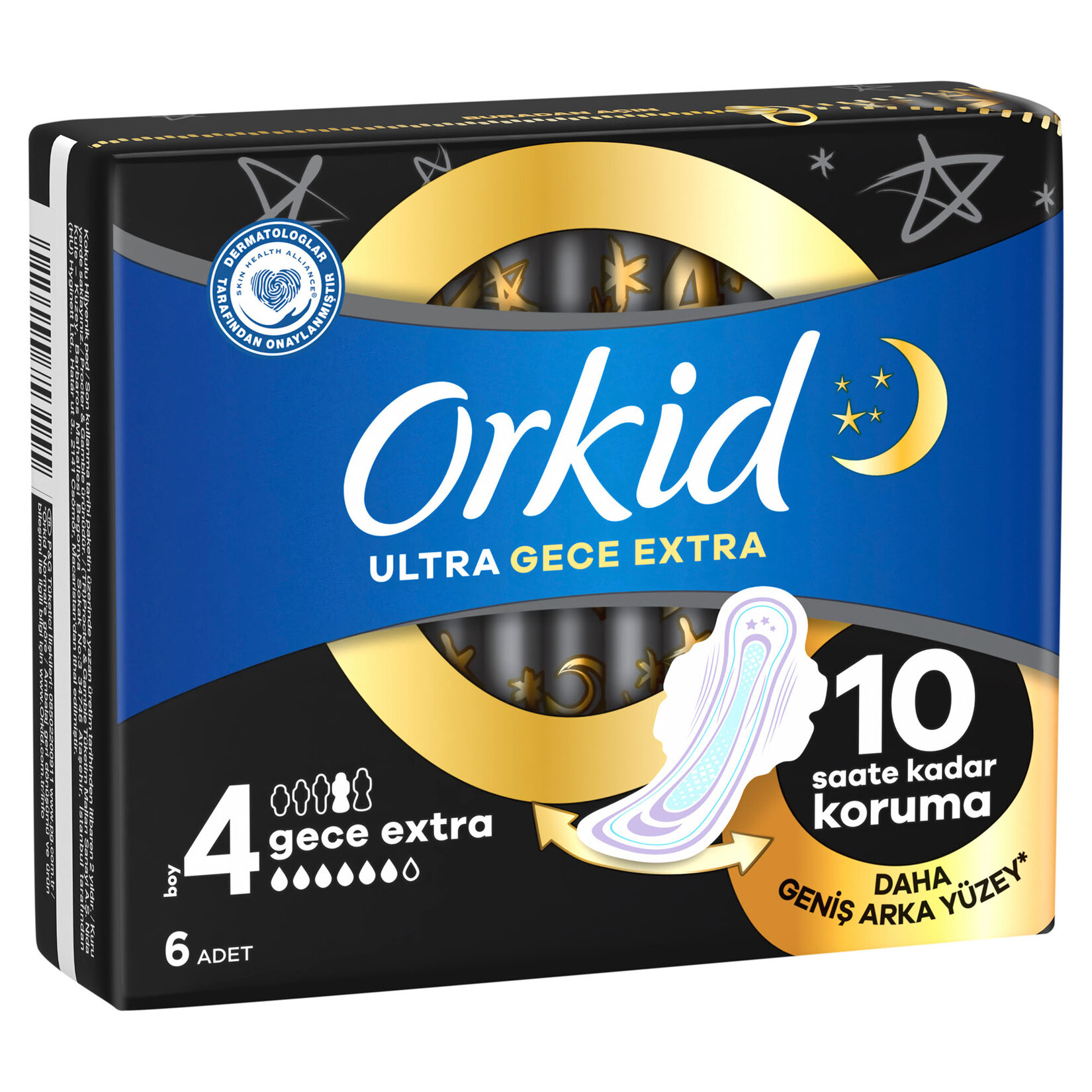 Orkid Ultra Extra Tekli Gece Extra 6'lı - Görsel 2
