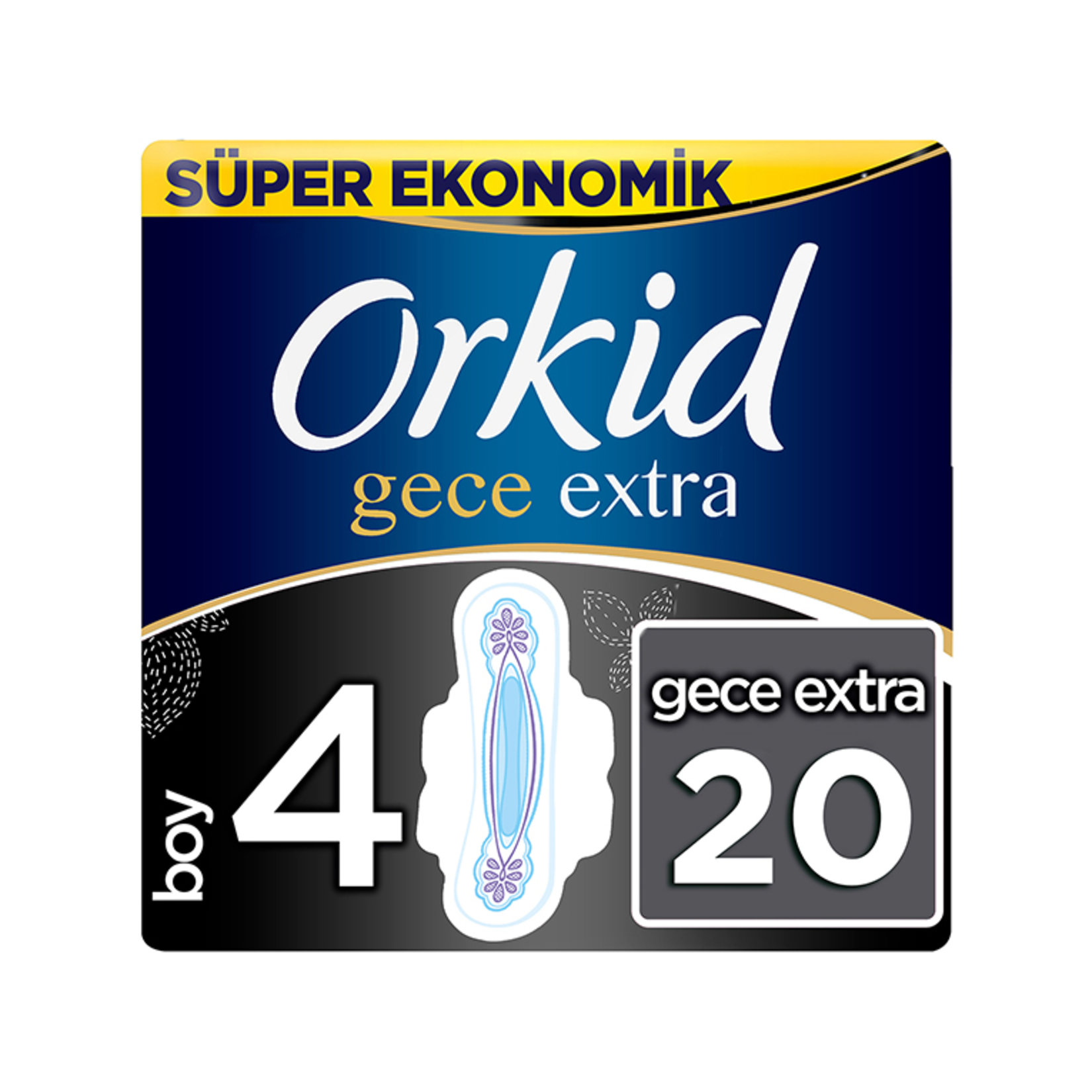 Orkid Ultra Extra Süper Eko Gece Extra 20'li