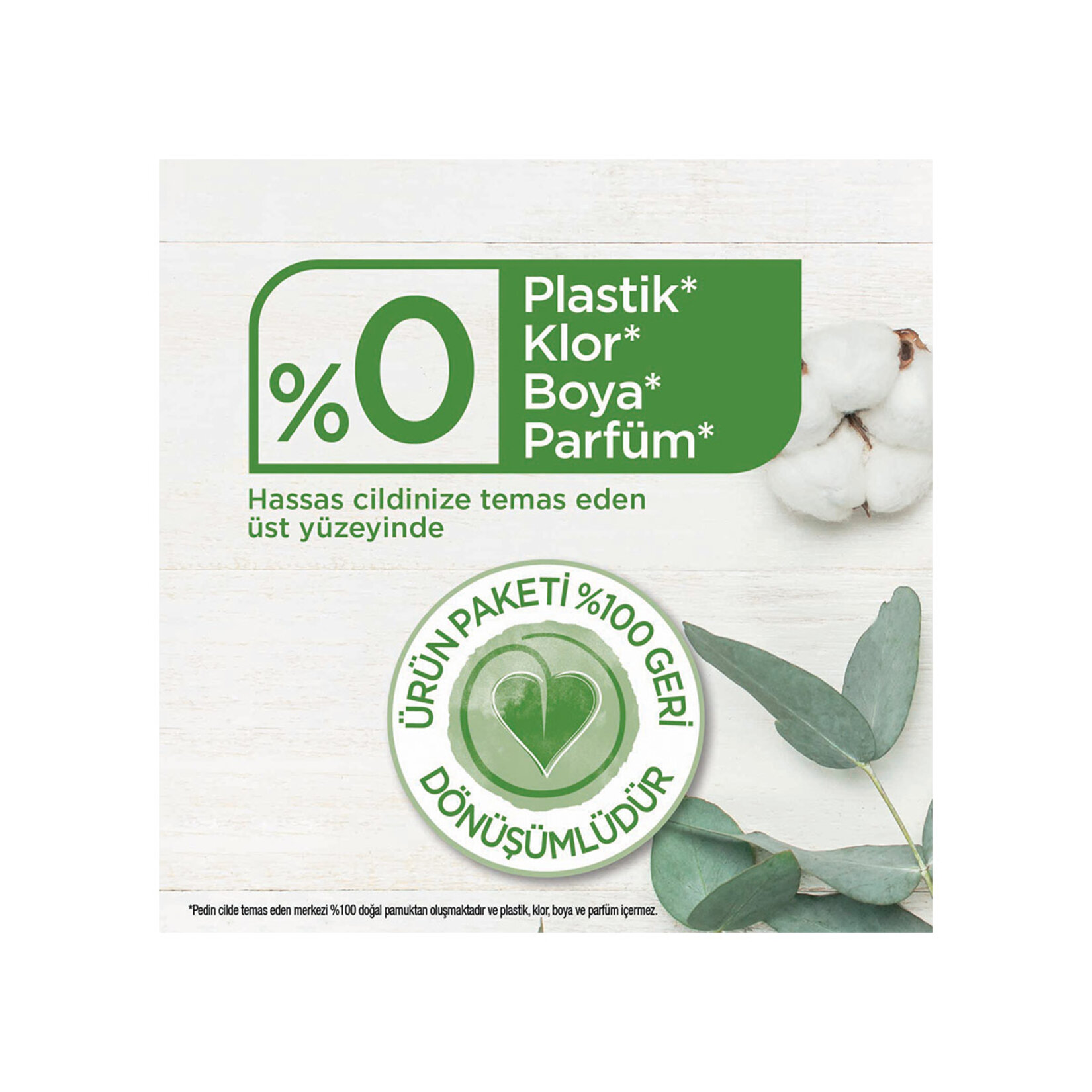 Kotex Natural Ultra Tekli Paket Normal 8'li - Görsel 4