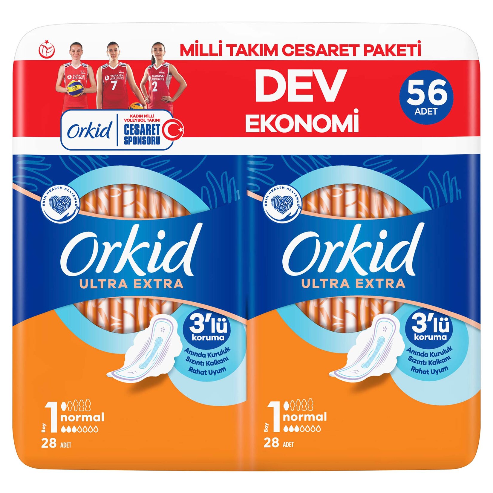 Orkid Ultra Extra Cesaret Paketi Normal 56'lı - Görsel 2
