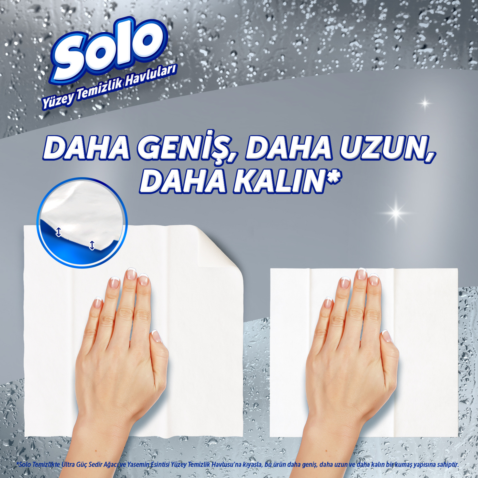 Solo Aquablock Yüzey Temizlik Havlusu 30'lu - Görsel 5