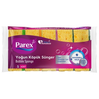 Parex Bubble Sünger Eko Paket 5'li - 2 Al 1 Öde