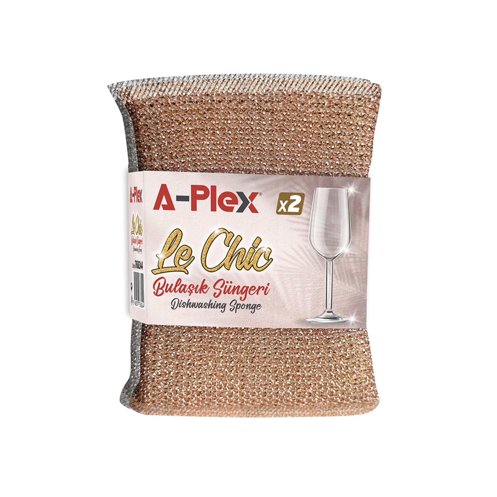 A-plex Le Chic Telli Bulaşık Süngeri 2'li