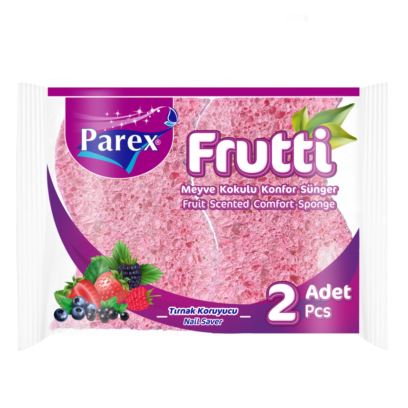 Parex Frutti Konfor Sünger 2'li
