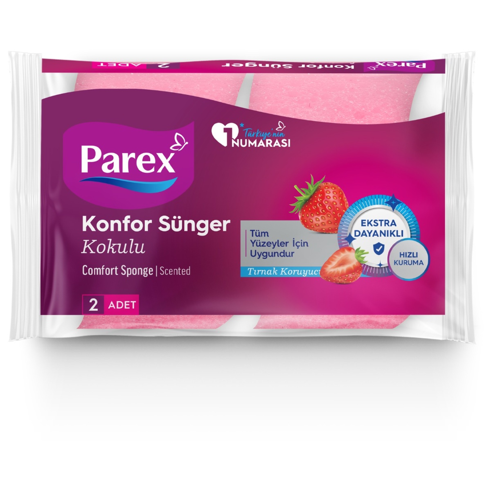 Parex Frutti Konfor Sünger 2'li