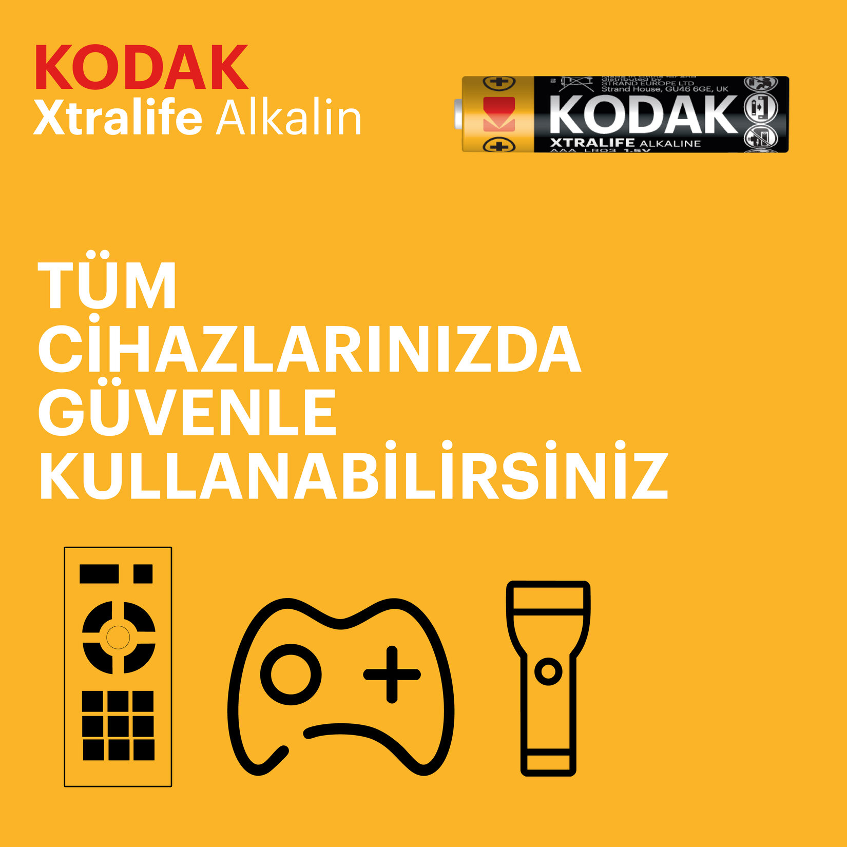 Kodak Xtralife Alkalin İnce Pil AAA 4+2 - Görsel 5