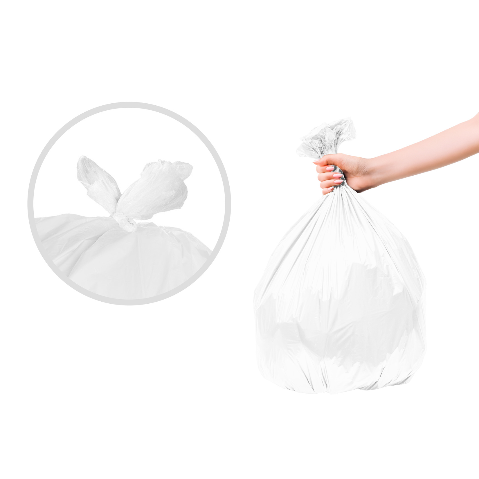 Koroplast Küçük Boy Çöp Torbası 30'lu - Görsel 4