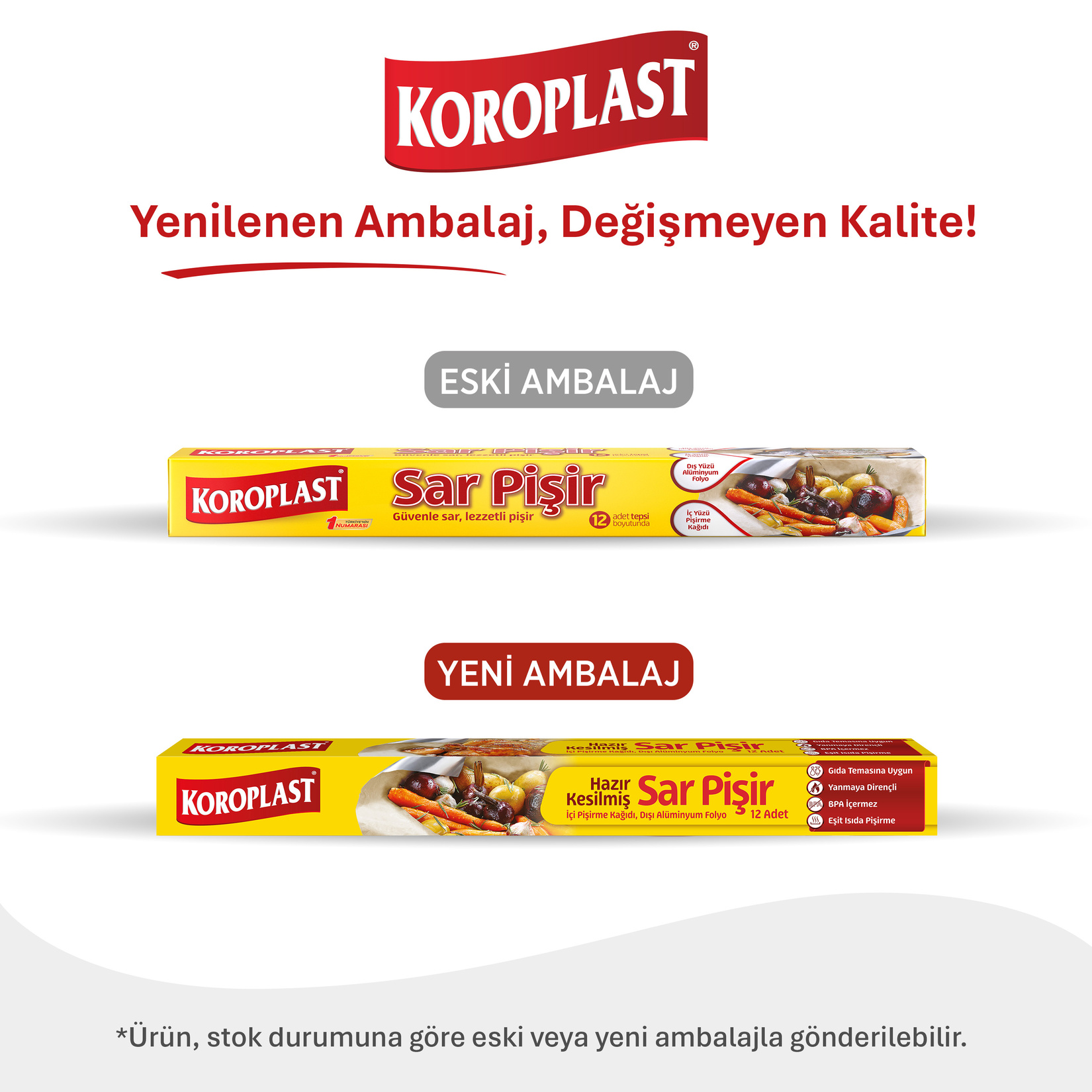 Koroplast Sar Pişir 12 Yaprak - Görsel 2