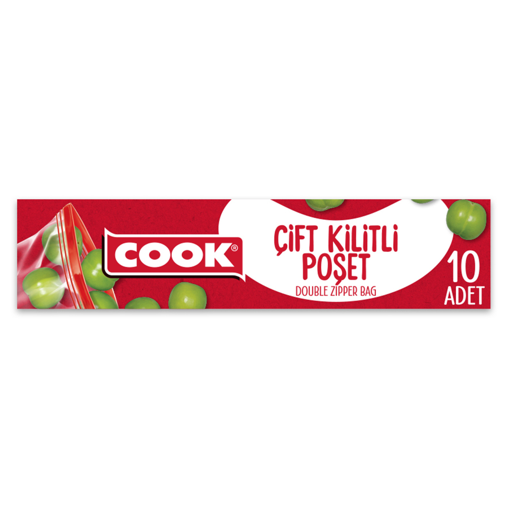 Cook Kilitli Buzdolabı Poşeti 10 Adet - Görsel 1